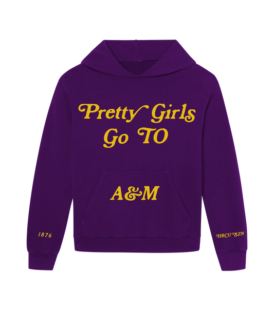 Pretty Girls "Purple A&M" Pullover
