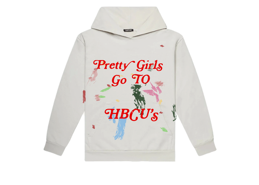 Pretty Girls  Creme Red Pullover Paint